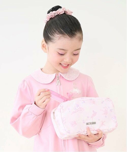 mezzo piano / メゾピアノ ポーチ | 【バレエ】総柄ヘアメイクポーチ | 詳細12