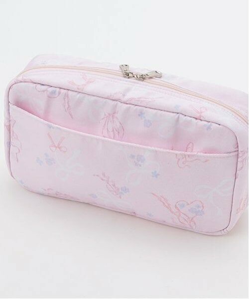 mezzo piano / メゾピアノ ポーチ | 【バレエ】総柄ヘアメイクポーチ | 詳細5