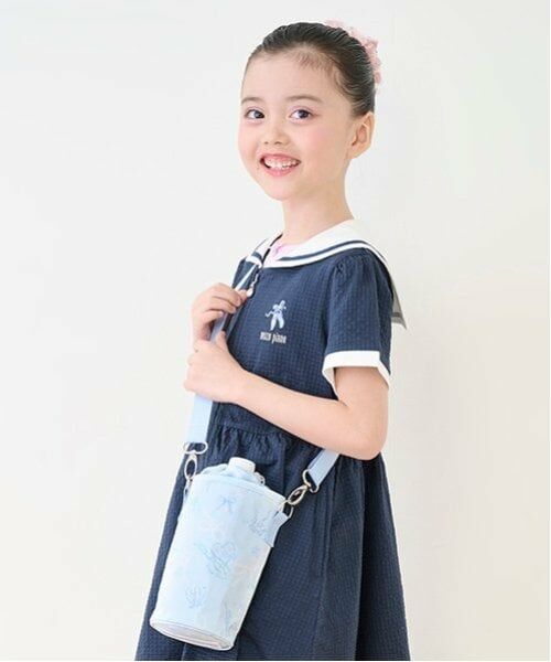 mezzo piano / メゾピアノ 食器 | 【バレエ】総柄ペットボトルホルダー（ライト ブルー）