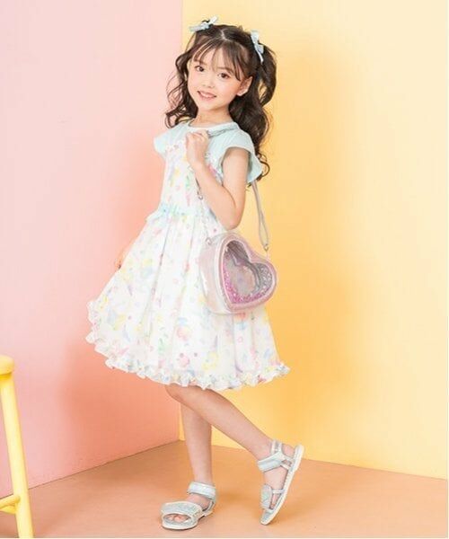 mezzo piano / メゾピアノ ショルダーバッグ | ハート型クリアラメ　ショルダーバッグ | 詳細8