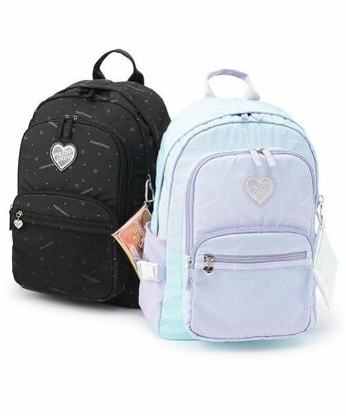 mezzo piano / メゾピアノ リュック・バックパック | 【容量約23L】ポーチつきナイロンリュック大 | 詳細17