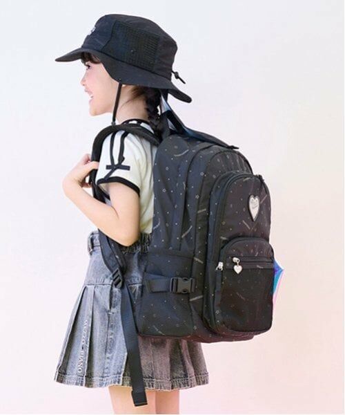 mezzo piano / メゾピアノ リュック・バックパック | 【容量約23L】ポーチつきナイロンリュック大 | 詳細22