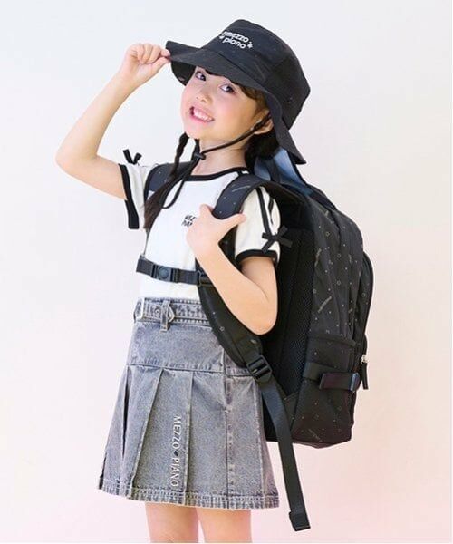 mezzo piano / メゾピアノ リュック・バックパック | 【容量約23L】ポーチつきナイロンリュック大 | 詳細23