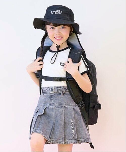 mezzo piano / メゾピアノ リュック・バックパック | 【容量約23L】ポーチつきナイロンリュック大 | 詳細24