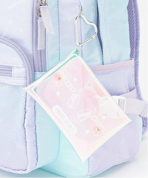 mezzo piano / メゾピアノ リュック・バックパック | 【容量約23L】ポーチつきナイロンリュック大 | 詳細5