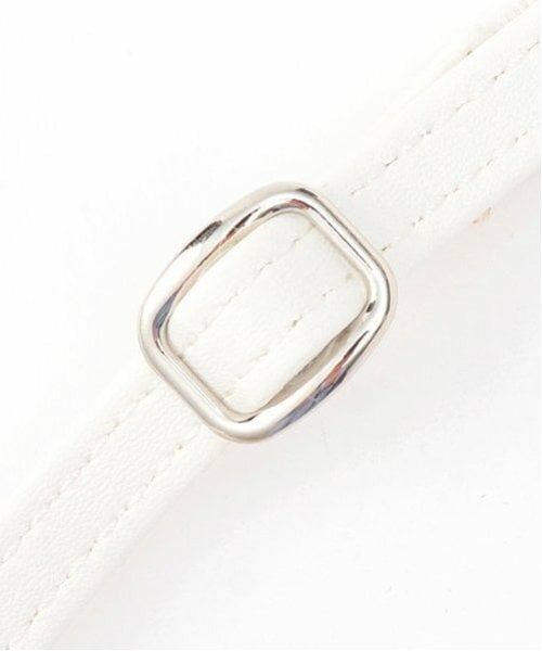 mezzo piano / メゾピアノ ショルダーバッグ | フリル　かご風ポシェット | 詳細4