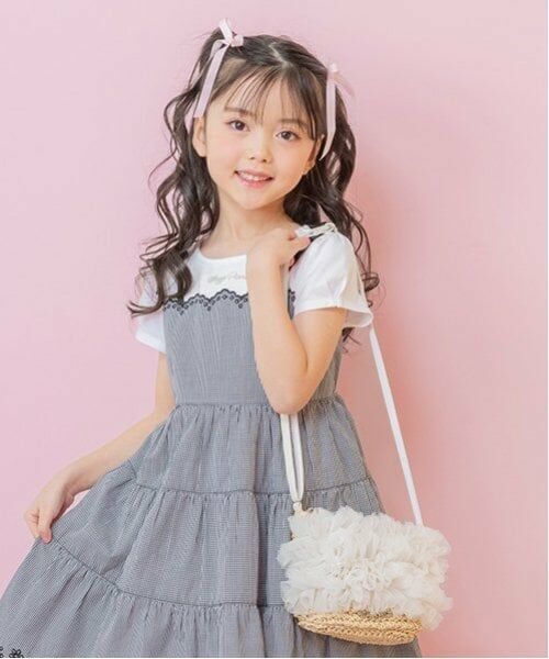 mezzo piano / メゾピアノ ショルダーバッグ | フリル　かご風ポシェット | 詳細8