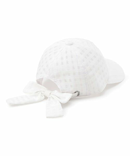 mezzo piano / メゾピアノ キャップ | リボン　シアーキャップ | 詳細1