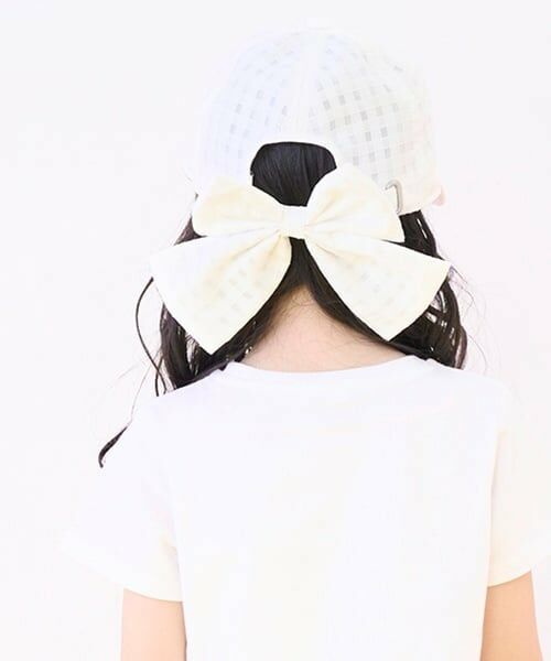 mezzo piano / メゾピアノ キャップ | リボン　シアーキャップ | 詳細17