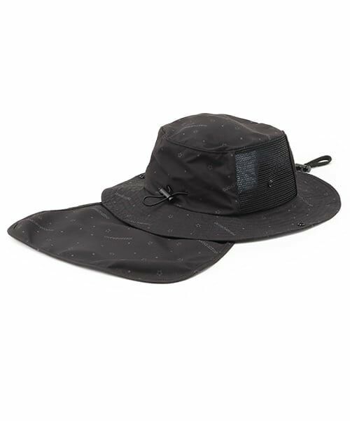 mezzo piano / メゾピアノ ハット | 星ロゴ・グラデーション柄　サファリハット | 詳細1