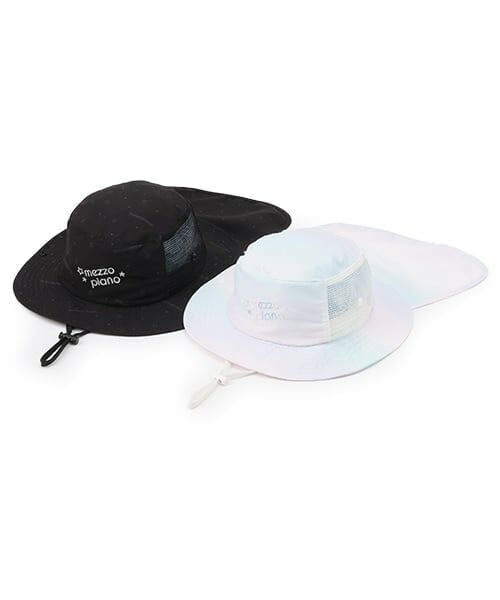 mezzo piano / メゾピアノ ハット | 星ロゴ・グラデーション柄　サファリハット | 詳細13