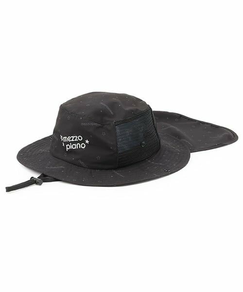 mezzo piano / メゾピアノ ハット | 星ロゴ・グラデーション柄　サファリハット | 詳細14