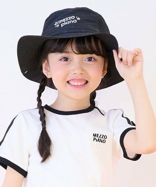mezzo piano / メゾピアノ ハット | 星ロゴ・グラデーション柄　サファリハット | 詳細16