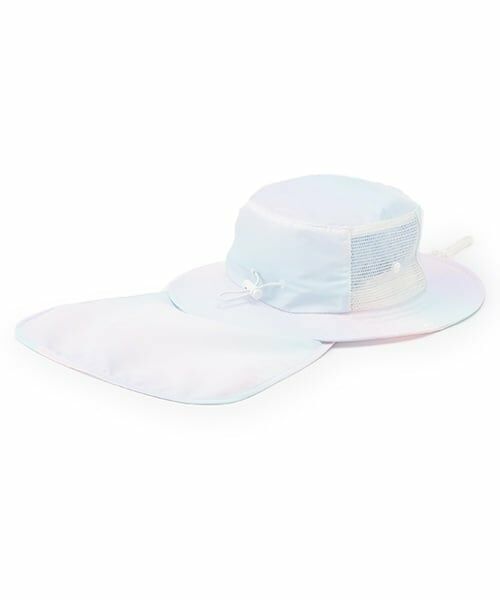 mezzo piano / メゾピアノ ハット | 星ロゴ・グラデーション柄　サファリハット | 詳細2