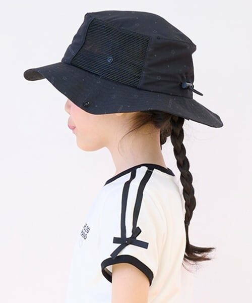 mezzo piano / メゾピアノ ハット | 星ロゴ・グラデーション柄　サファリハット | 詳細21