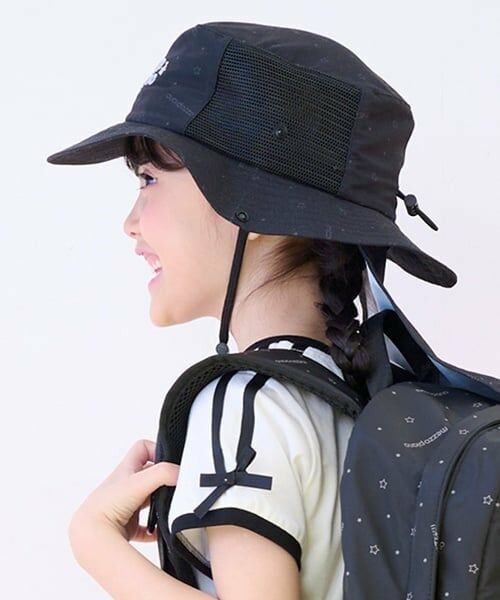 mezzo piano / メゾピアノ ハット | 星ロゴ・グラデーション柄　サファリハット | 詳細22