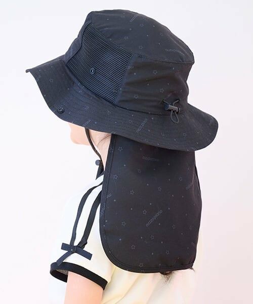 mezzo piano / メゾピアノ ハット | 星ロゴ・グラデーション柄　サファリハット | 詳細23