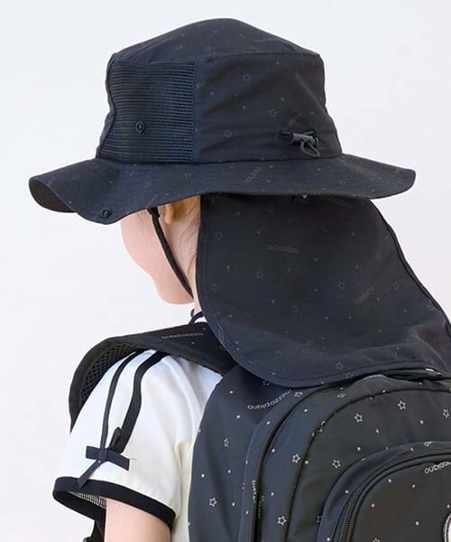 mezzo piano / メゾピアノ ハット | 星ロゴ・グラデーション柄　サファリハット | 詳細24