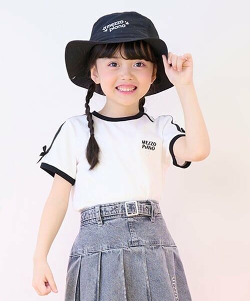 mezzo piano / メゾピアノ ハット | 星ロゴ・グラデーション柄　サファリハット | 詳細27