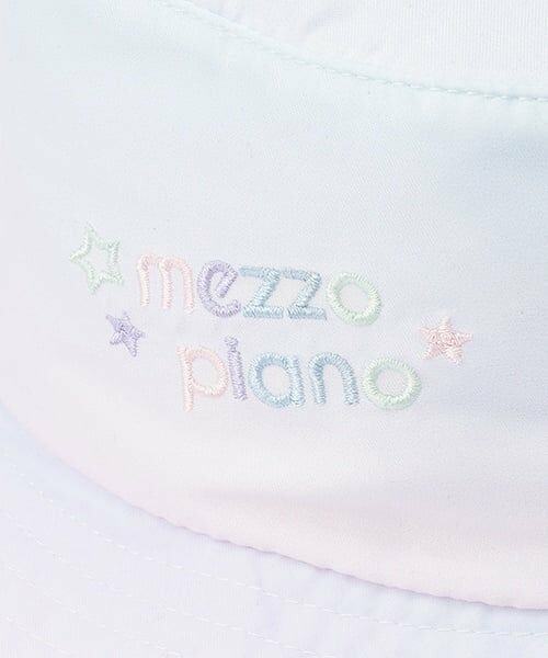 mezzo piano / メゾピアノ ハット | 星ロゴ・グラデーション柄　サファリハット | 詳細5