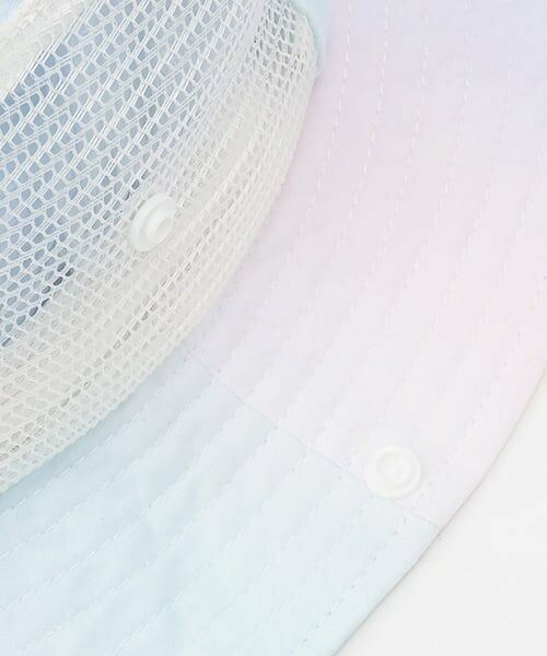 mezzo piano / メゾピアノ ハット | 星ロゴ・グラデーション柄　サファリハット | 詳細6