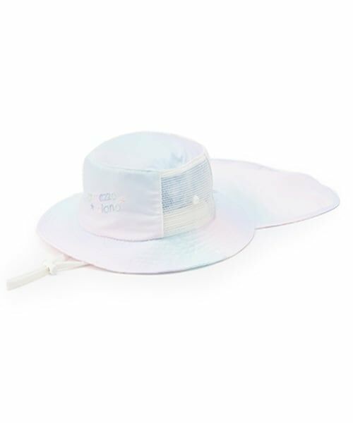 mezzo piano / メゾピアノ ハット | 星ロゴ・グラデーション柄　サファリハット（マルチ）