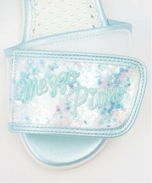 mezzo piano / メゾピアノ サンダル | クリアラメ　サンダル | 詳細4