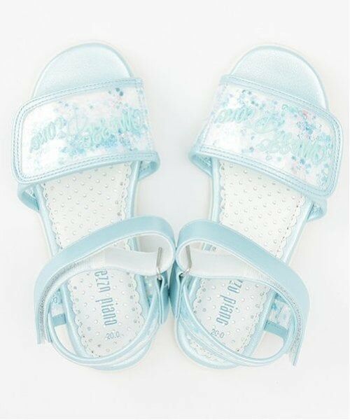 mezzo piano / メゾピアノ サンダル | クリアラメ　サンダル | 詳細7