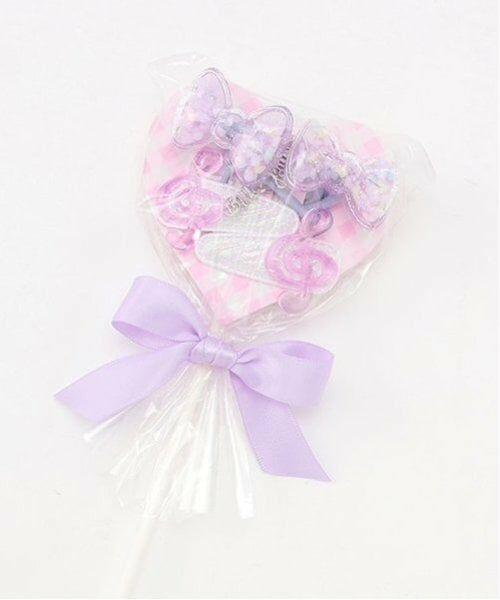 mezzo piano / メゾピアノ ヘアアクセサリー | キャンディラッピング　ヘアアクセサリーセット | 詳細2