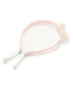 mezzo piano / メゾピアノ カチューシャ・カチューム・その他 | チャームつき　パールリボンカチューシャ