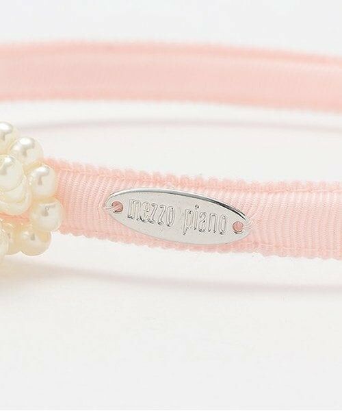 mezzo piano / メゾピアノ カチューシャ・カチューム・その他 | チャームつき　パールリボンカチューシャ | 詳細2