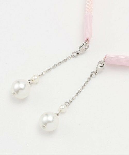 mezzo piano / メゾピアノ カチューシャ・カチューム・その他 | チャームつき　パールリボンカチューシャ | 詳細3