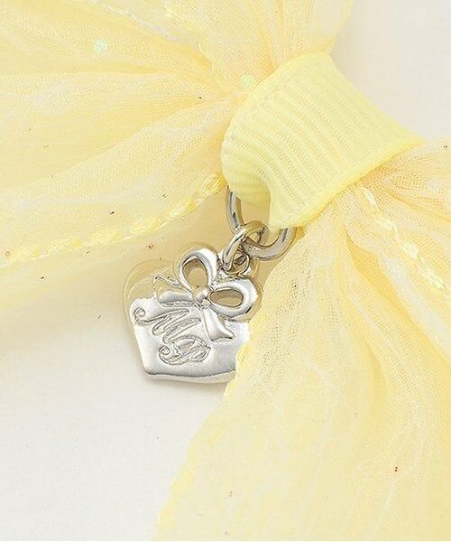 mezzo piano / メゾピアノ ヘアゴム・シュシュ | キラキラリボン　ヘアポニー | 詳細4