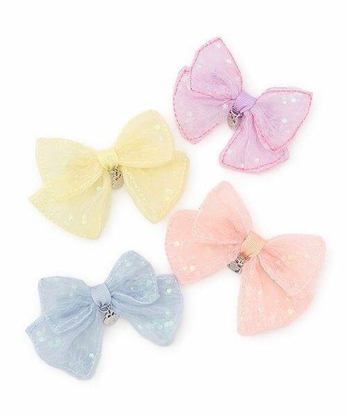 mezzo piano / メゾピアノ ヘアピン | キラキラリボン　ヘアクリップ | 詳細4