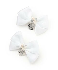 mezzo piano / メゾピアノ ヘアピン | ミニリボン　ヘアクリップ2個セット