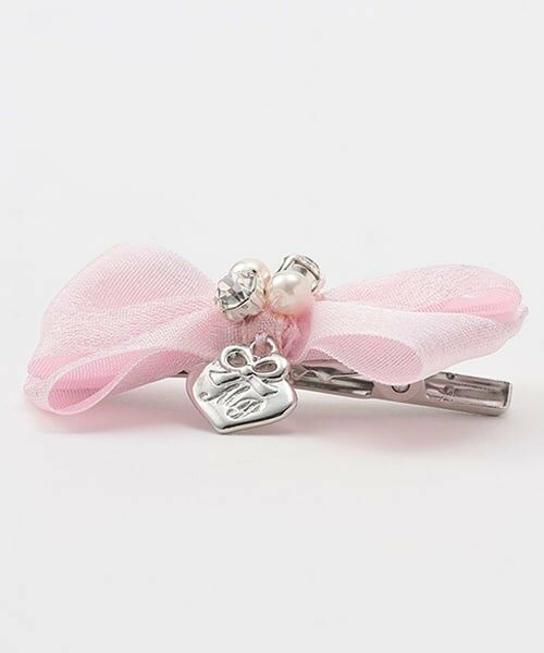 mezzo piano / メゾピアノ ヘアピン | ミニリボン　ヘアクリップ2個セット | 詳細2