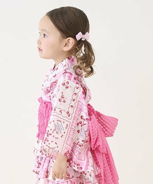 mezzo piano / メゾピアノ ヘアピン | ミニリボン　ヘアクリップ2個セット | 詳細9