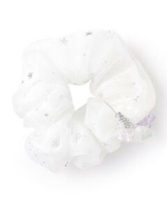 mezzo piano / メゾピアノ ヘアゴム・シュシュ | 星ビーズつき　シアーシュシュ