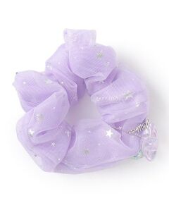 mezzo piano / メゾピアノ ヘアゴム・シュシュ | 星ビーズつき　シアーシュシュ