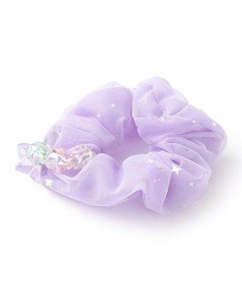 mezzo piano / メゾピアノ ヘアゴム・シュシュ | 星ビーズつき　シアーシュシュ | 詳細1