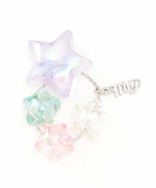 mezzo piano / メゾピアノ ヘアゴム・シュシュ | 星ビーズつき　シアーシュシュ | 詳細2