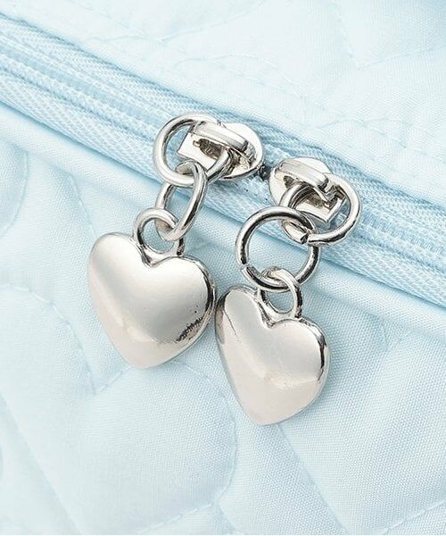 mezzo piano / メゾピアノ ベビー・キッズグッズ | ウサギアップリケ　ショルダーつきオムツポーチ | 詳細4