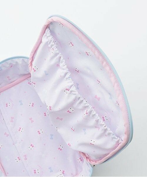 mezzo piano / メゾピアノ ベビー・キッズグッズ | ウサギアップリケ　ショルダーつきオムツポーチ | 詳細8