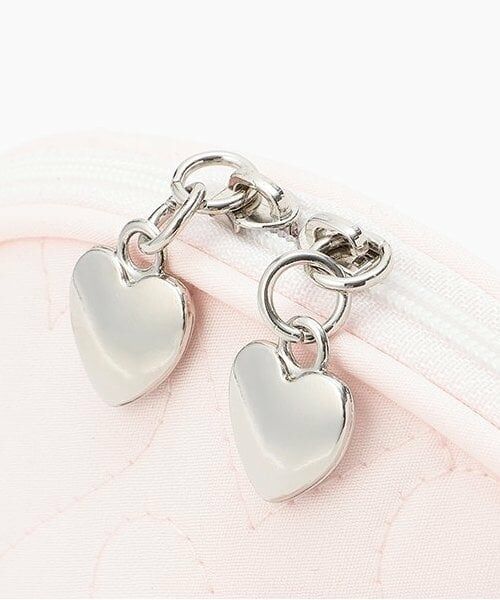 mezzo piano / メゾピアノ ポーチ | ウサギマスコットつき　ラウンドポーチ | 詳細2