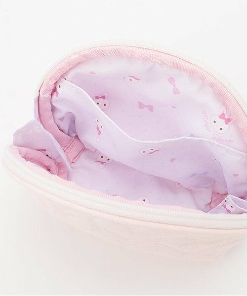 mezzo piano / メゾピアノ ポーチ | ウサギマスコットつき　ラウンドポーチ | 詳細6