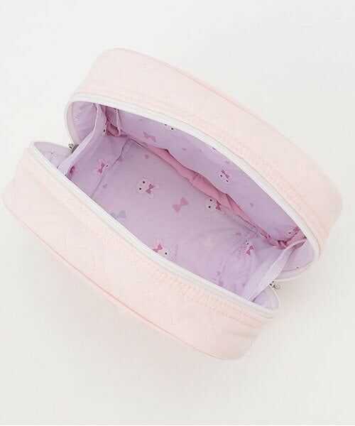 mezzo piano / メゾピアノ ポーチ | ウサギアップリケ　スクウェアポーチ | 詳細5