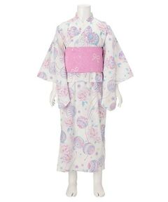 mezzo piano / メゾピアノ 着物・浴衣・小物類 | 手毬フラワー柄　浴衣