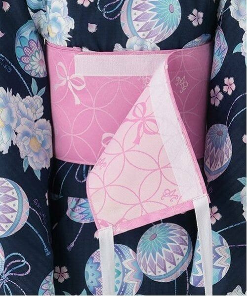 mezzo piano / メゾピアノ 着物・浴衣・小物類 | 手毬フラワー柄　浴衣 | 詳細13