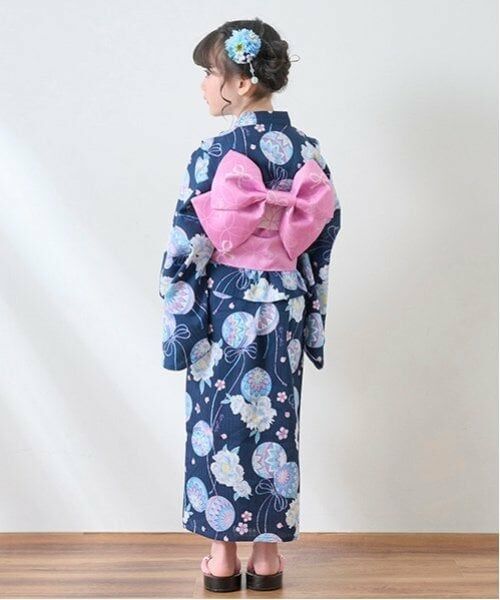 mezzo piano / メゾピアノ 着物・浴衣・小物類 | 手毬フラワー柄　浴衣 | 詳細22