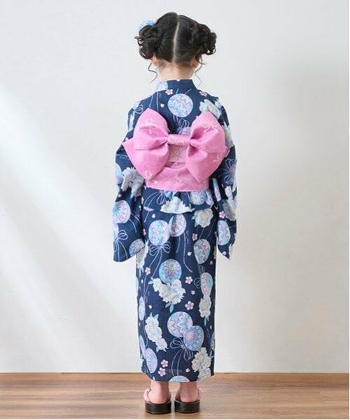 mezzo piano / メゾピアノ 着物・浴衣・小物類 | 手毬フラワー柄　浴衣 | 詳細23